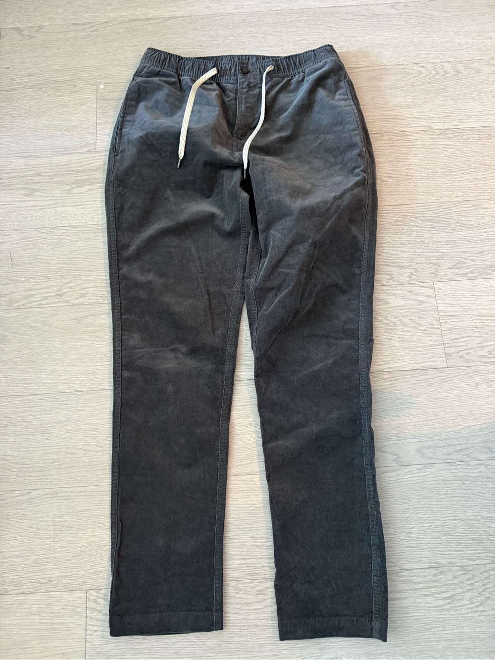Vuori Optimist Corduroy Pants Brown Drawstring Mens Size Medium - Picture 2 of 6